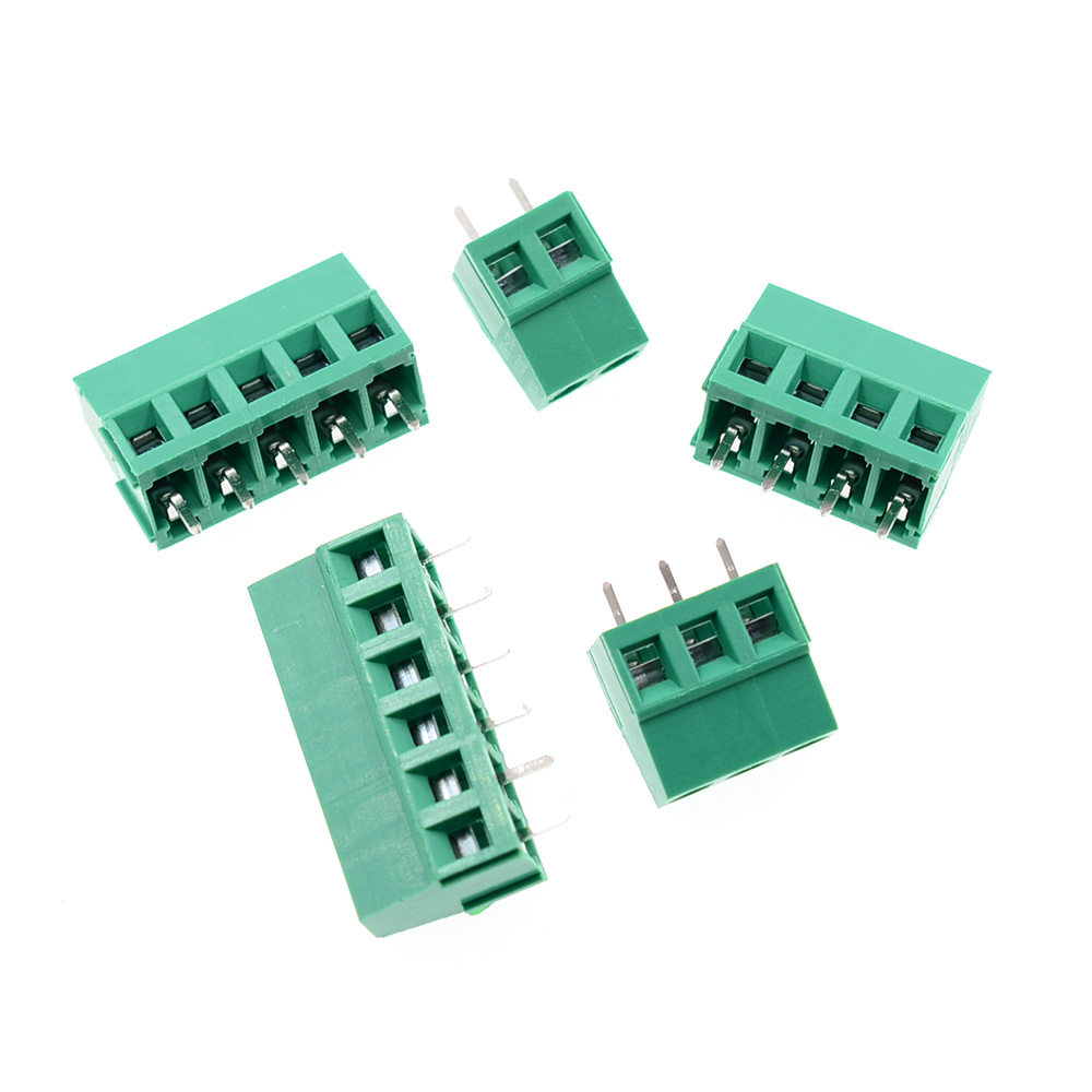 10/50PCS KF128-5.0mm KF128 5.0 - огляд і ціна Screw Terminal Block