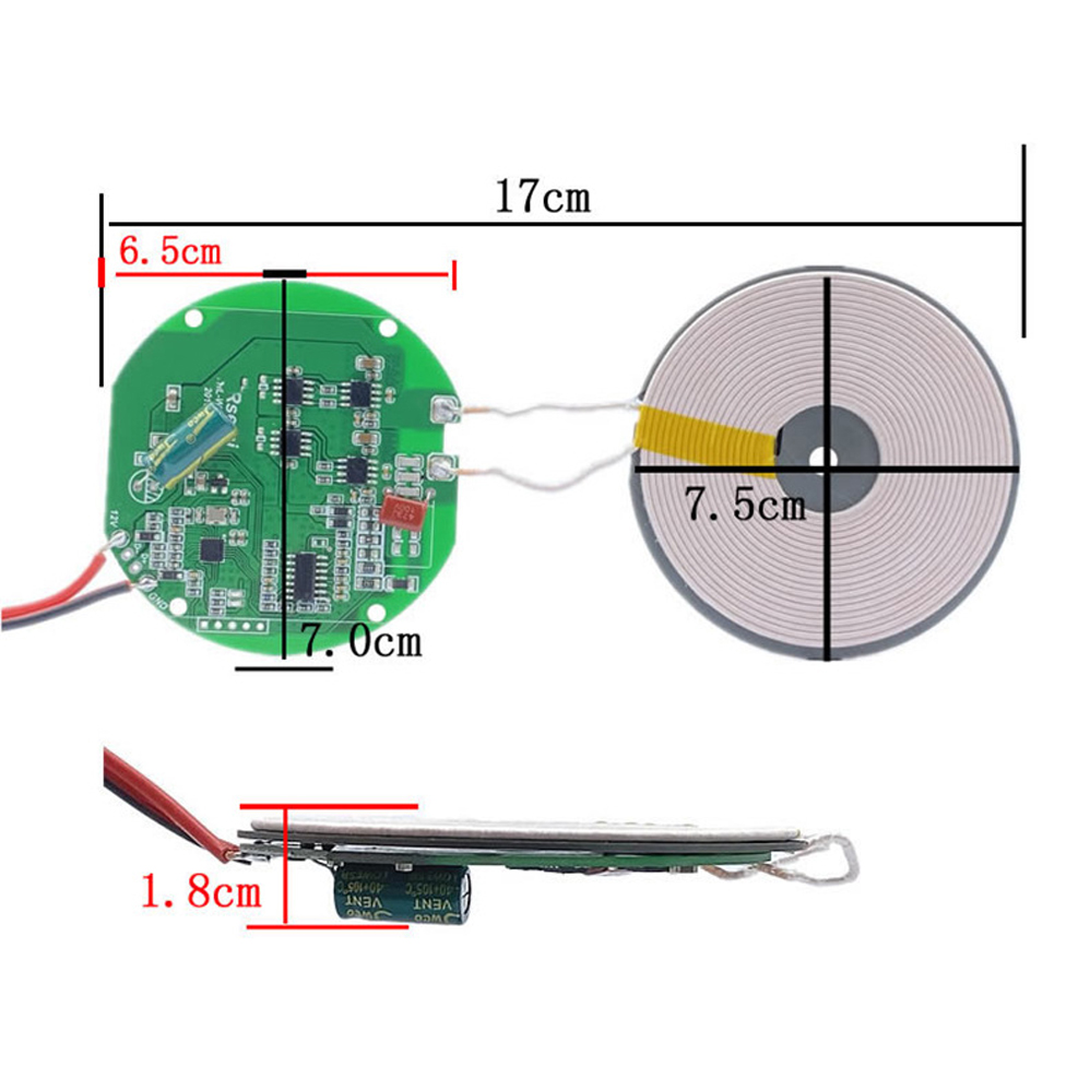 Fast Qi Wireless Charger Modul - огляд і ціна Proto Board