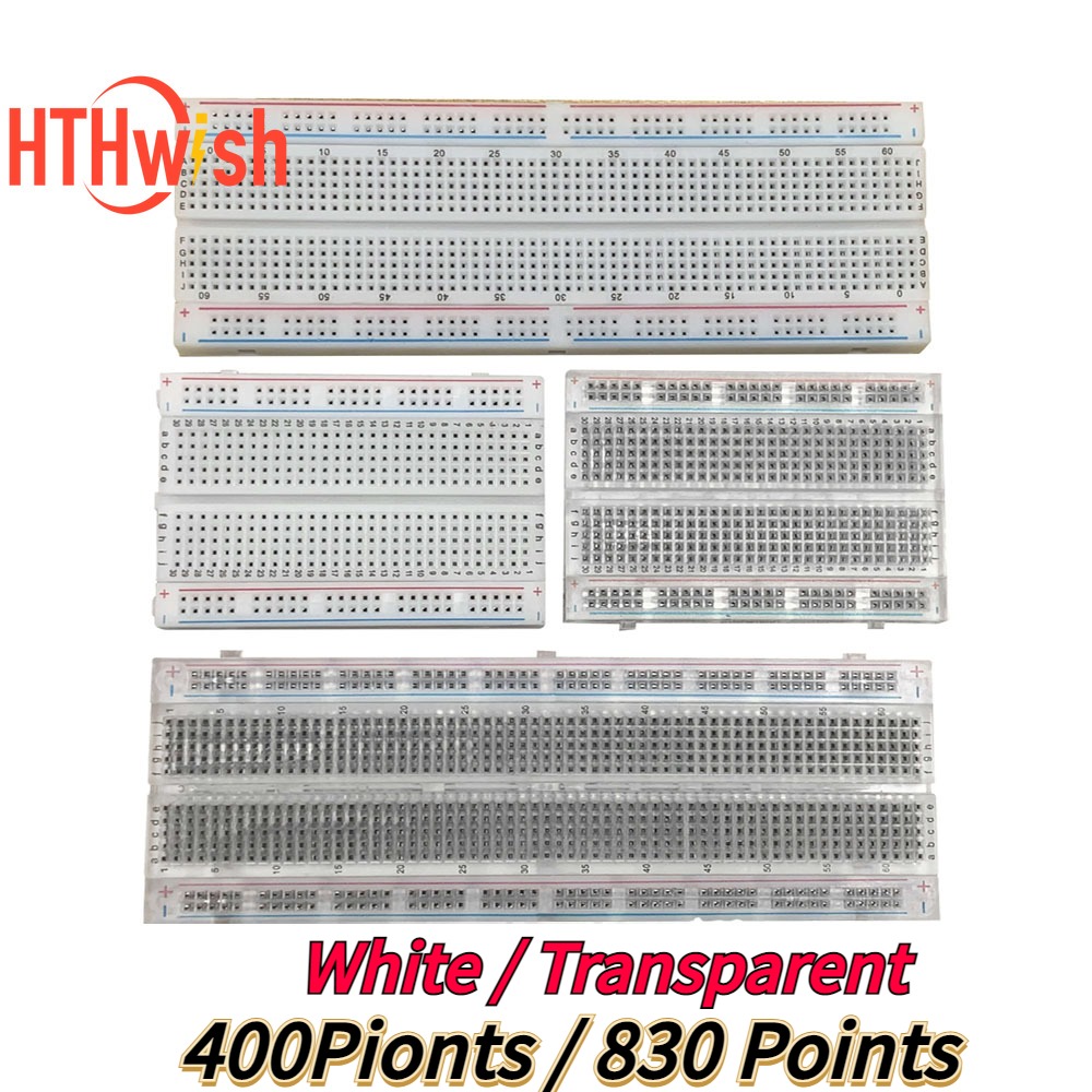 1PC 830/400Points Solderless B - огляд і ціна Breadboard 400 Point