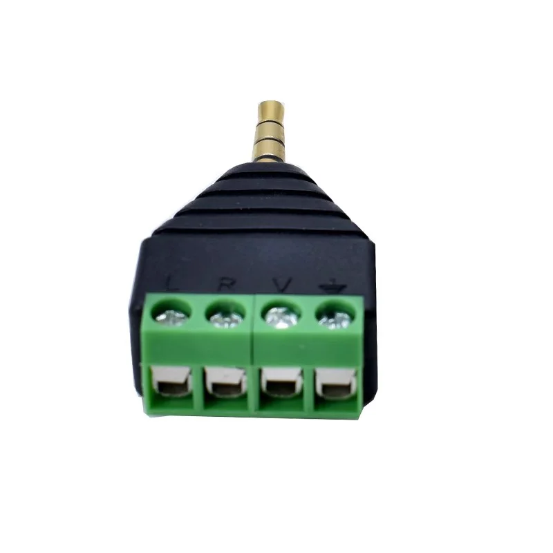5/20/100PCS  3.5mm Stereo 4 Po - огляд і ціна Screw Terminal Block
