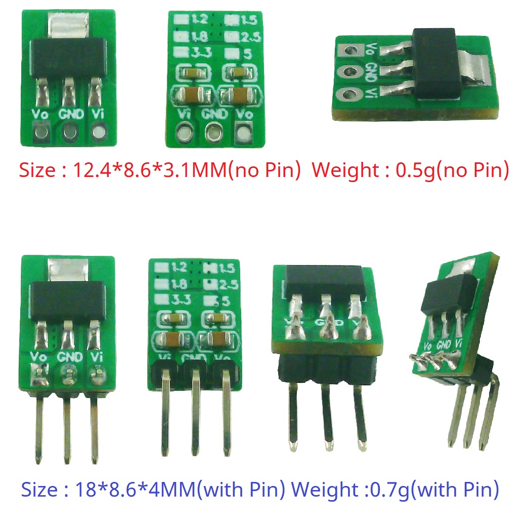 Tiny Out 1A 1.2V 1.8V 2.5V 3.3 - огляд і ціна Esp32 Step Down Buck