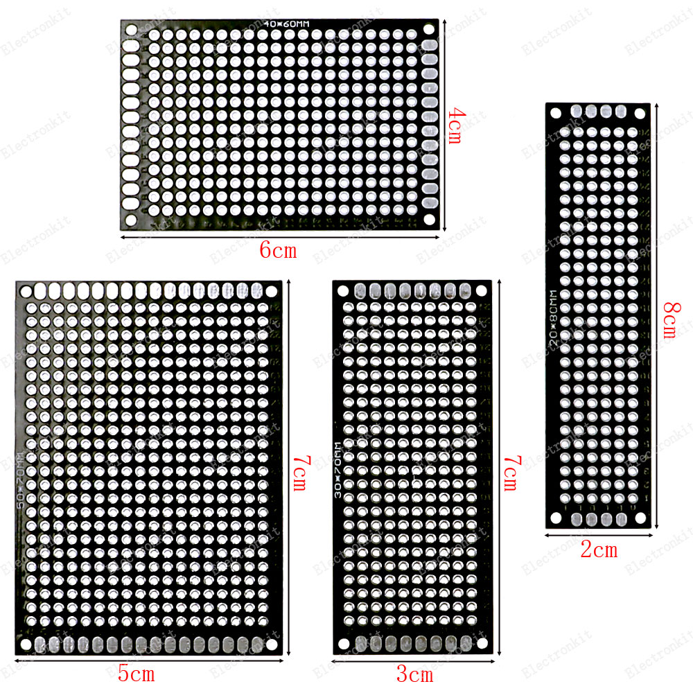 20pcs/lot PCB Prototype Board  - огляд і ціна Pcb Prototyping Board